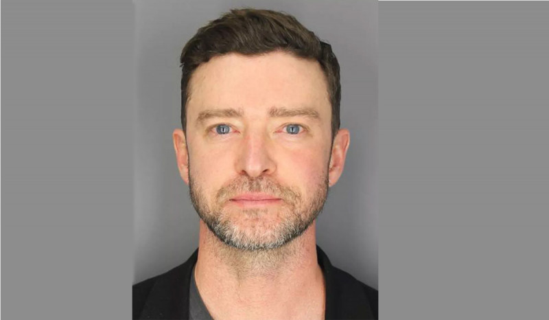 Mugshot Justin Timberlake Dirilis Kepolisian Setelah Ditangkap karena DWI 