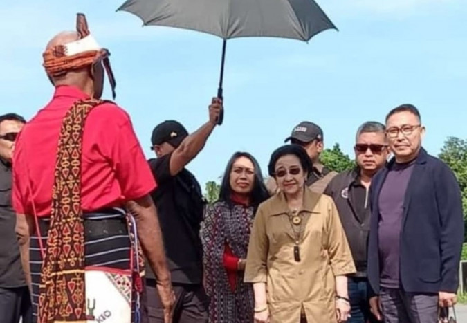 Megawati, Ganjar, dan Mahfud Hadiri Upacara Hari Lahir Pancasila di Ende