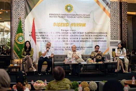 Kabupaten Bekasi Terus Gencarkan Sosialisasi Sertifikat Elektronik