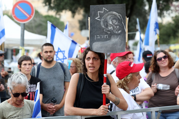 Rakyat Israel Tuntut Mundur Netanyahu