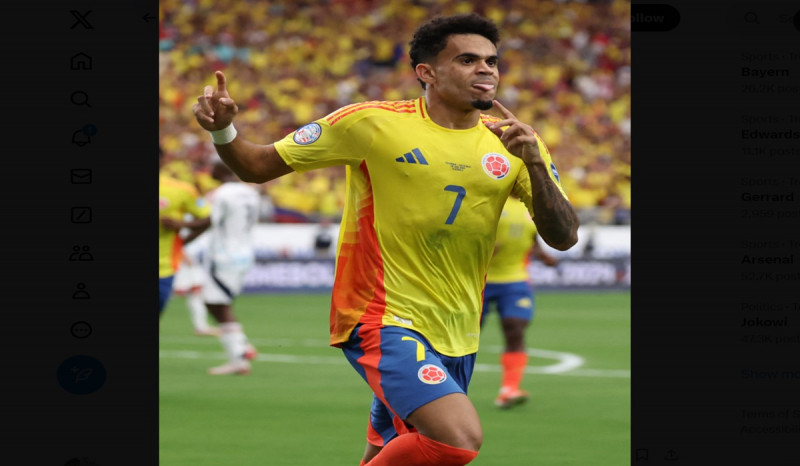 Hajar Kosta Rika, Kolombia Melaju ke Perempat Final Copa America