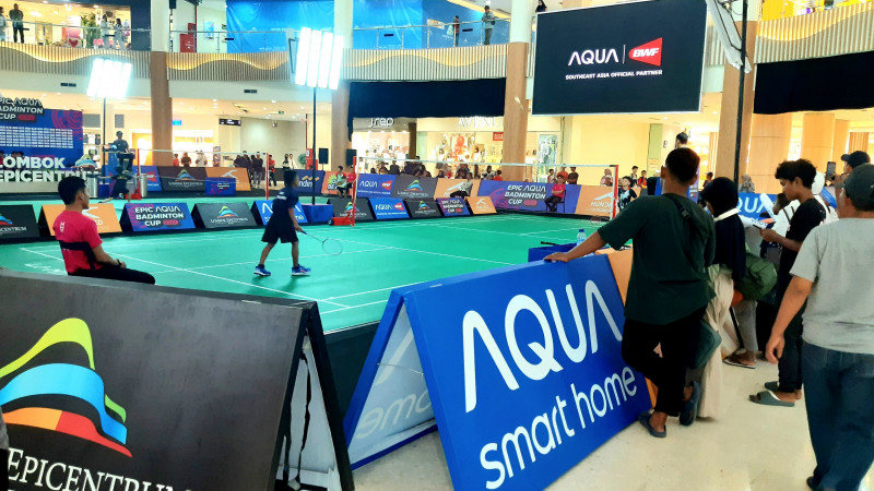 Setelah Medan dan Surabaya, EPIC AQUA Badminton Cup 2024 Digelar di Lombok