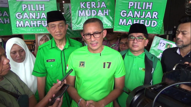 Sandiaga Uno Tunggu Surat Penugasan dari PPP untuk Maju Pilkada 2024