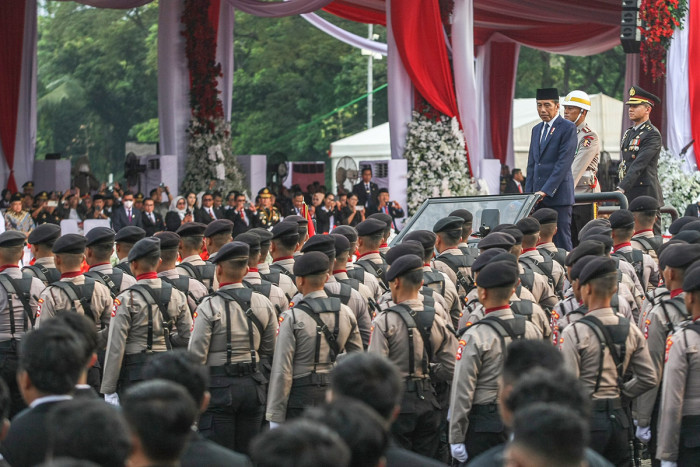 Jokowi: Polri Harus Lebih Unggul dari Pelaku Kejahatan