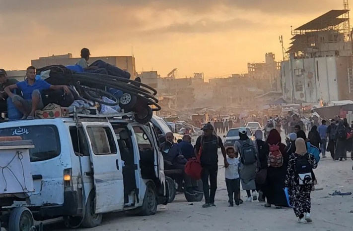 1,8 Juta Warga Palestina Mengungsi ke Gaza Tengah