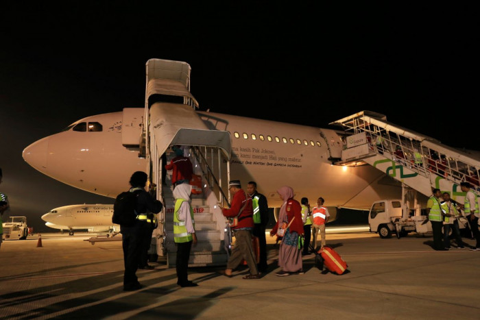 Garuda Penjemput Jemaah Haji Alami Masalah Mesin, Pesawat Pengganti Diterbangkan